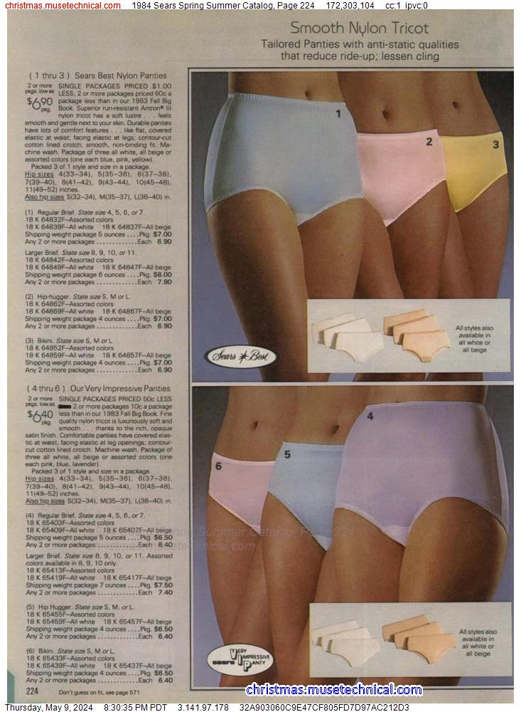 1984 Sears Spring Summer Catalog, Page 224