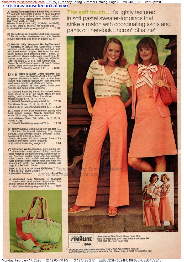 1975 JCPenney Spring Summer Catalog, Page 8