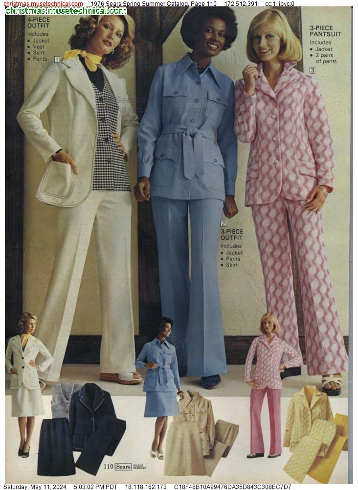 1976 Sears Spring Summer Catalog, Page 110