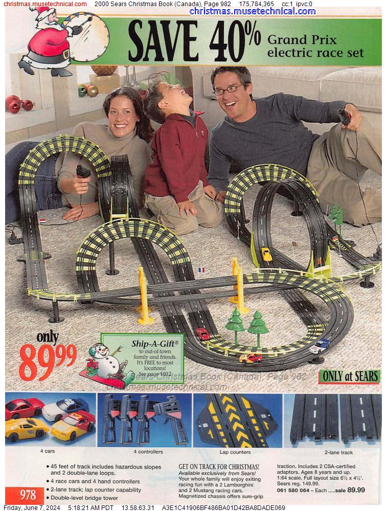 2000 Sears Christmas Book (Canada), Page 982