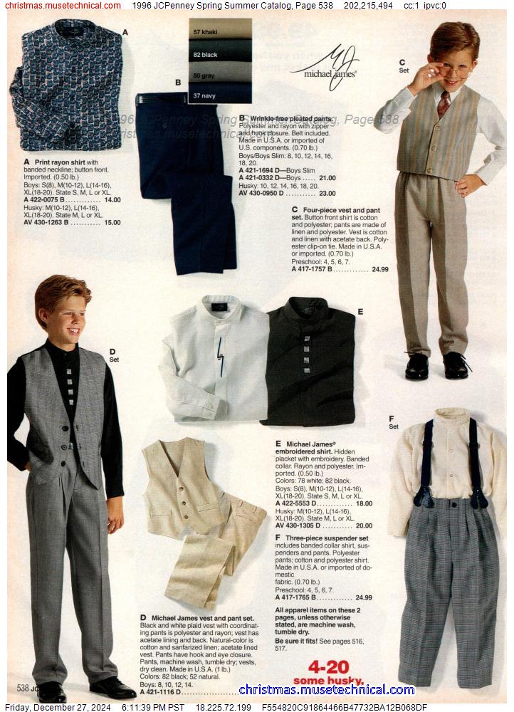 1996 JCPenney Spring Summer Catalog, Page 538