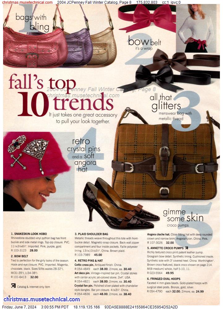 2004 JCPenney Fall Winter Catalog, Page 8