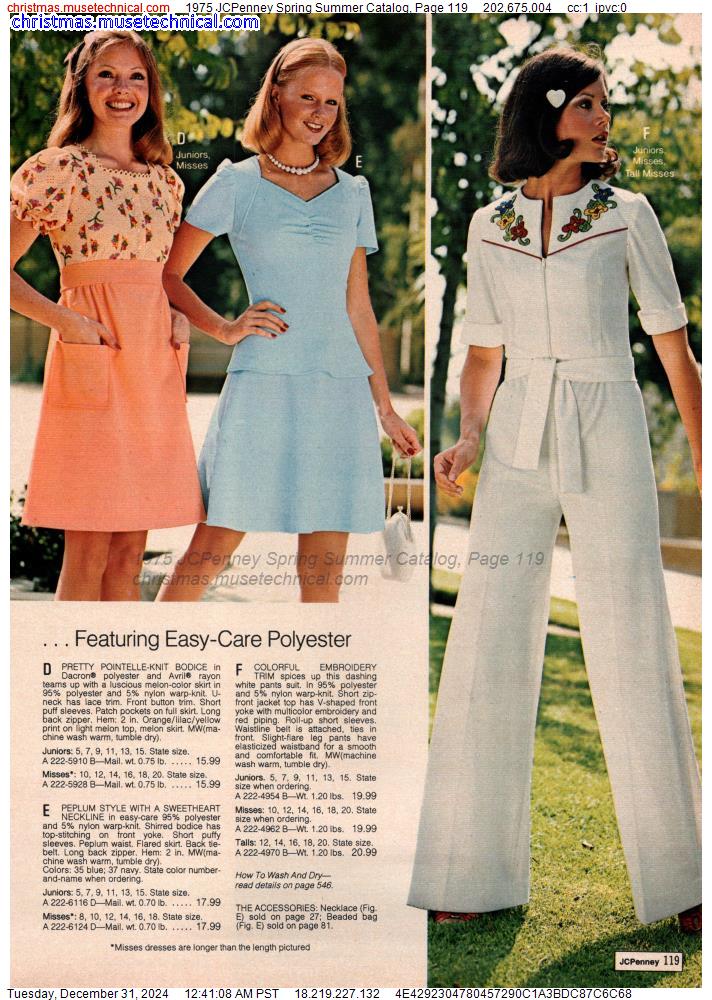 1975 JCPenney Spring Summer Catalog, Page 119