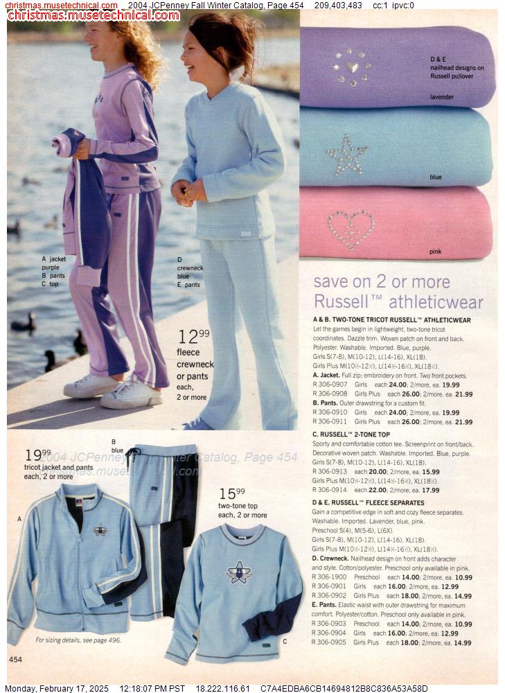 2004 JCPenney Fall Winter Catalog, Page 454