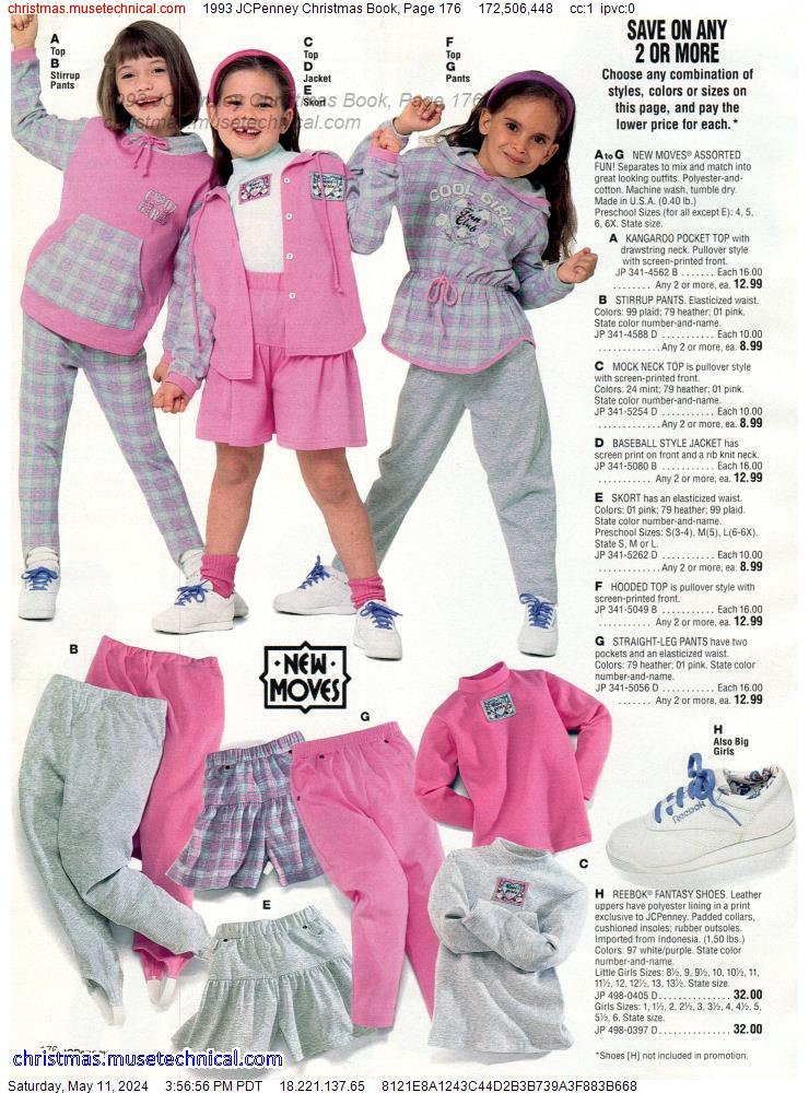 1993 JCPenney Christmas Book, Page 176