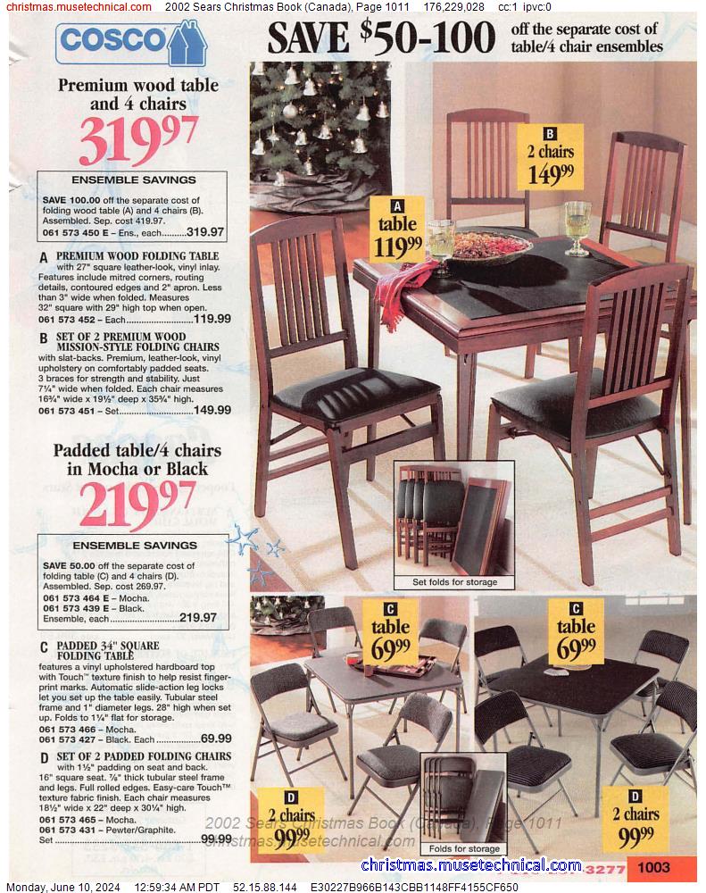 2002 Sears Christmas Book (Canada), Page 1011