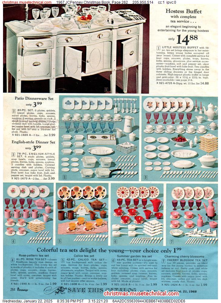 1967 JCPenney Christmas Book, Page 262