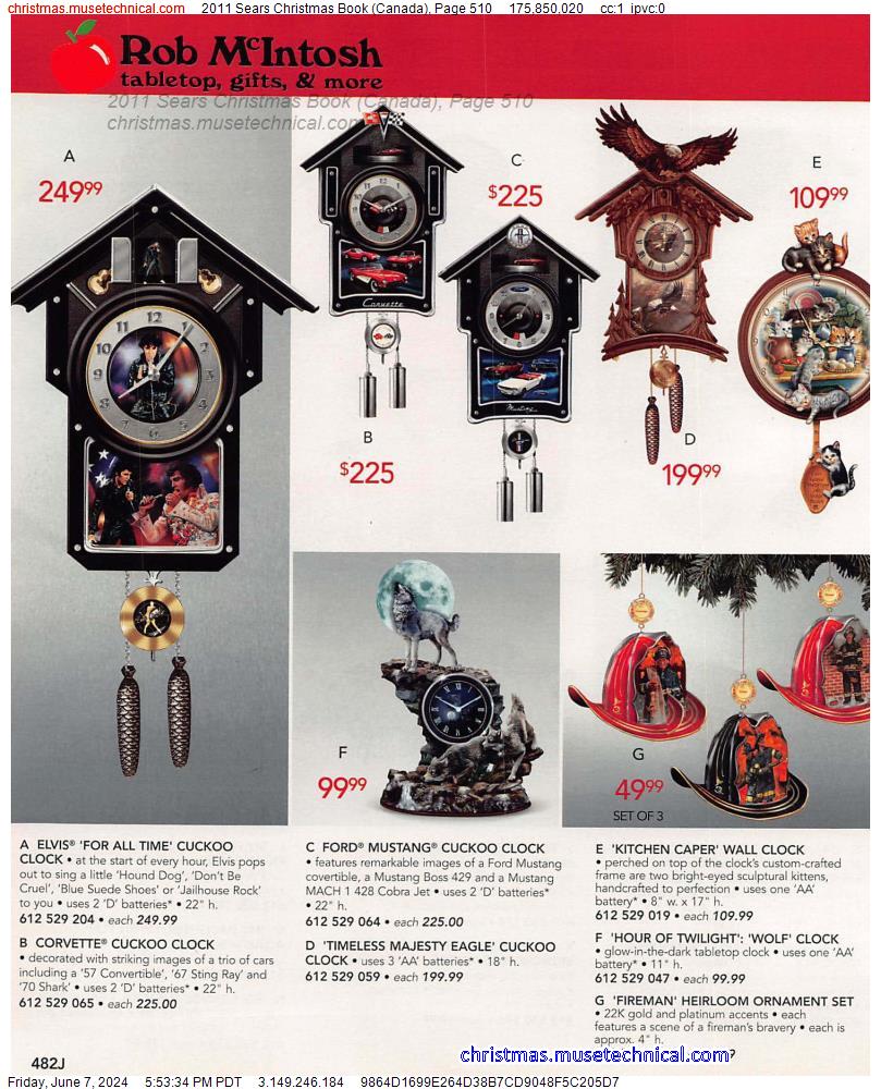 2011 Sears Christmas Book (Canada), Page 510