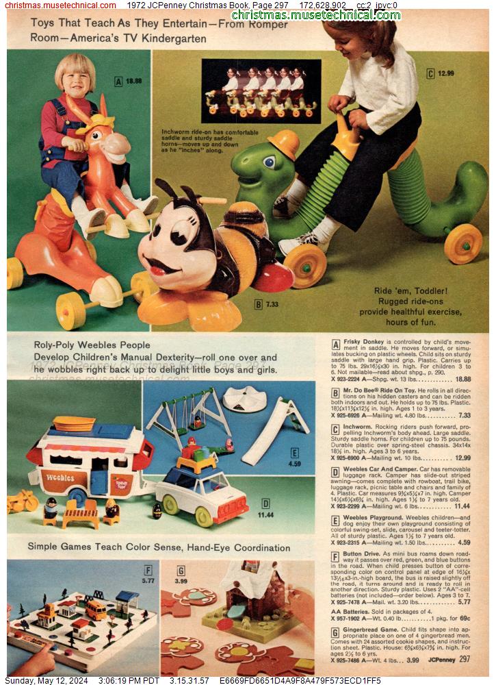 1972 JCPenney Christmas Book, Page 297