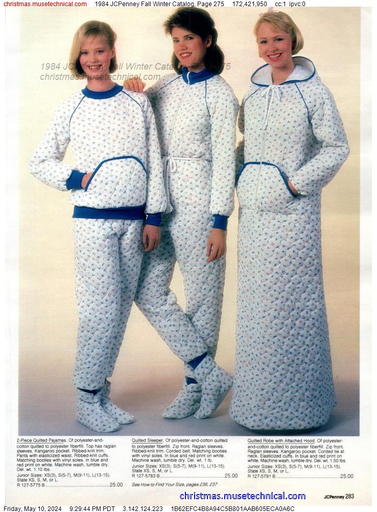 1984 JCPenney Fall Winter Catalog, Page 275