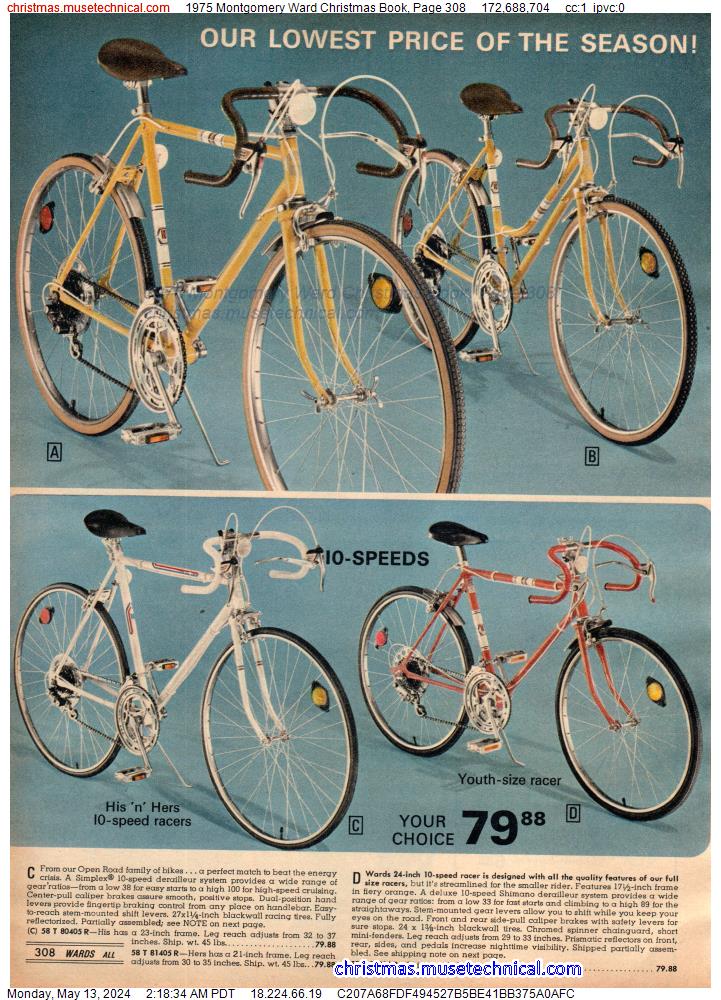 1975 Montgomery Ward Christmas Book, Page 308