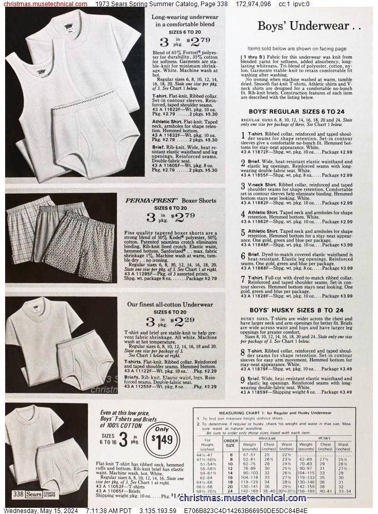 1973 Sears Spring Summer Catalog, Page 338