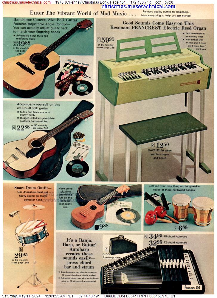 1970 JCPenney Christmas Book, Page 151