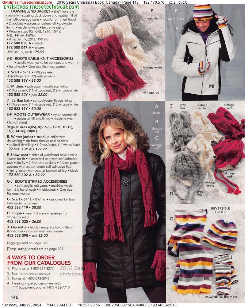 2010 Sears Christmas Book (Canada), Page 148