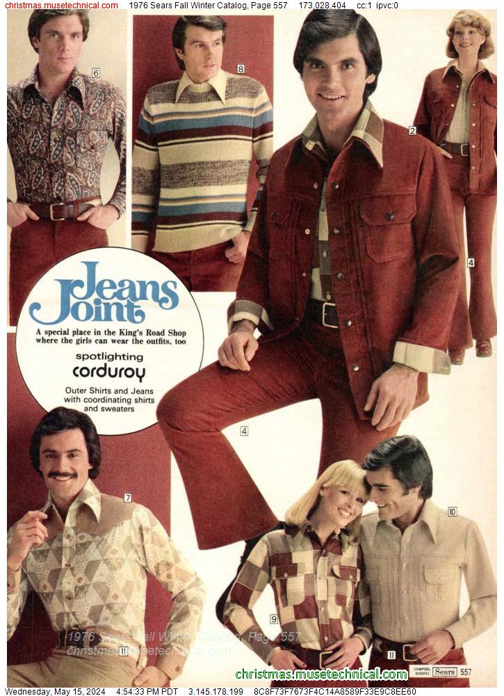 1976 Sears Fall Winter Catalog, Page 557