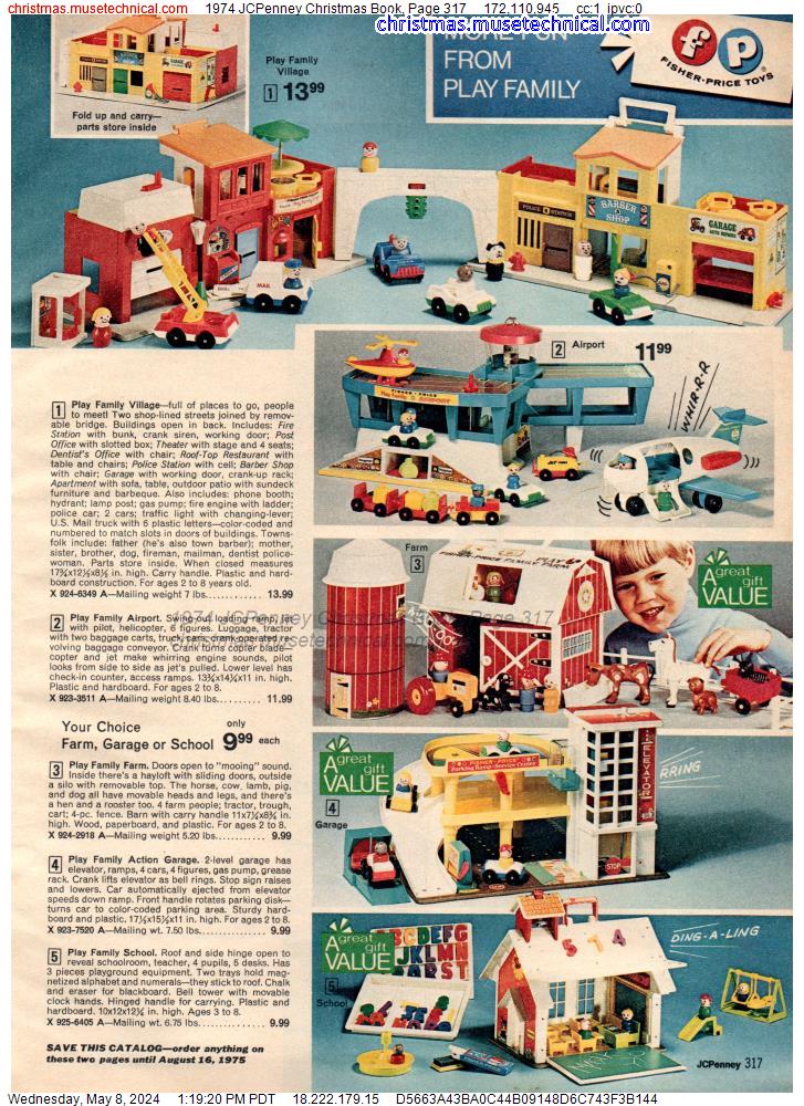 1974 JCPenney Christmas Book, Page 317