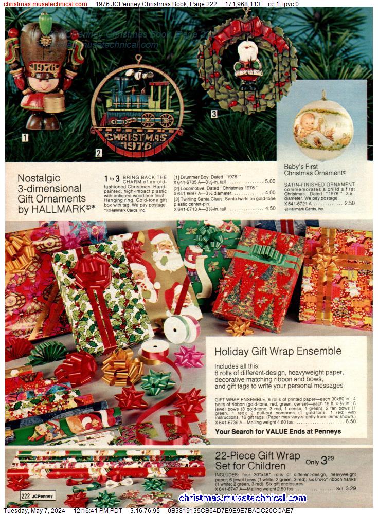 1976 JCPenney Christmas Book, Page 222