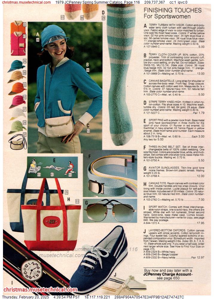 1979 JCPenney Spring Summer Catalog, Page 116