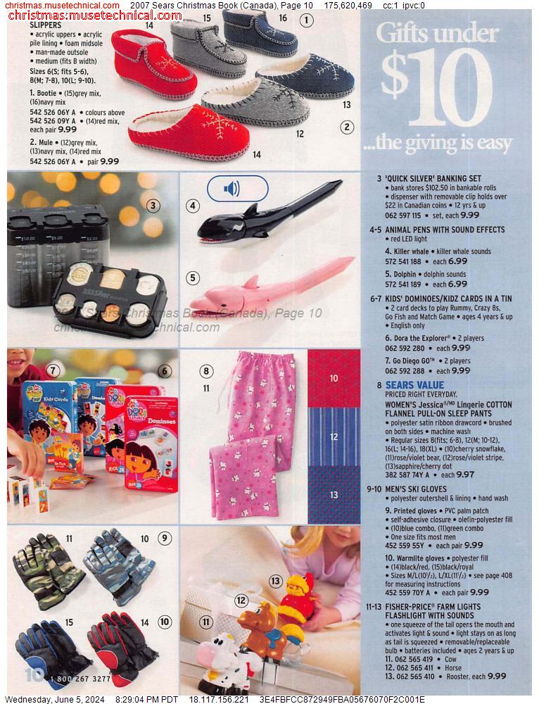 2007 Sears Christmas Book (Canada), Page 10