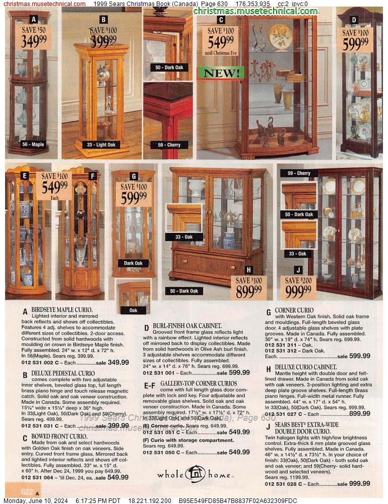 1999 Sears Christmas Book (Canada), Page 630
