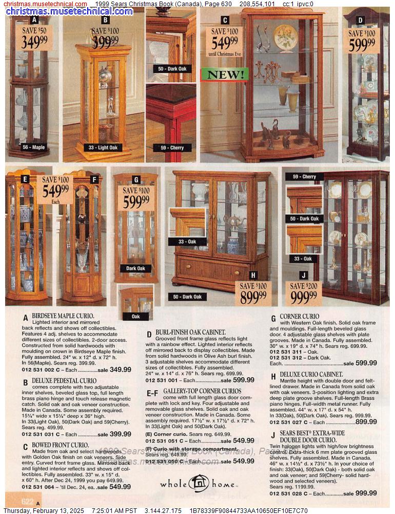 1999 Sears Christmas Book (Canada), Page 630