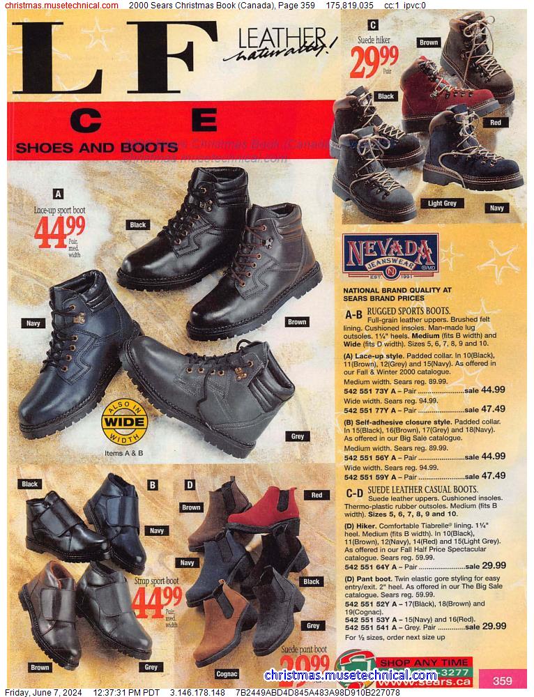 2000 Sears Christmas Book (Canada), Page 359
