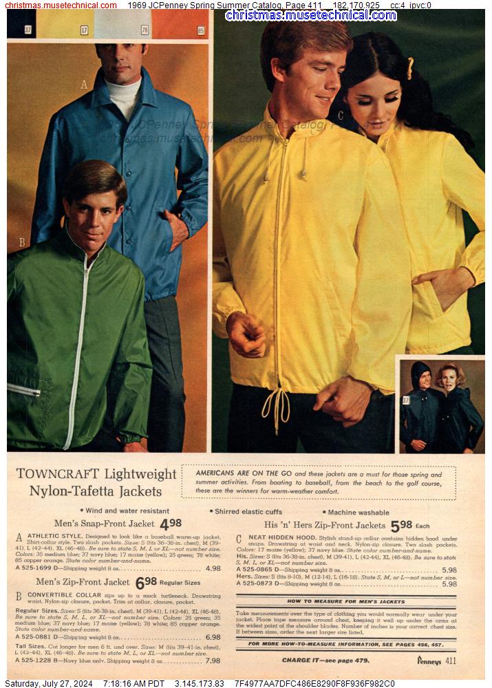 1969 JCPenney Spring Summer Catalog, Page 411