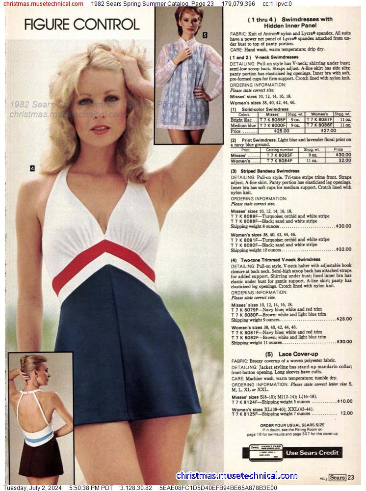 1982 Sears Spring Summer Catalog, Page 23
