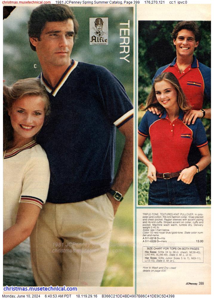 1981 JCPenney Spring Summer Catalog, Page 399
