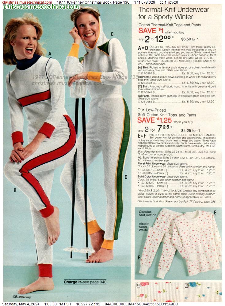 1977 JCPenney Christmas Book, Page 136