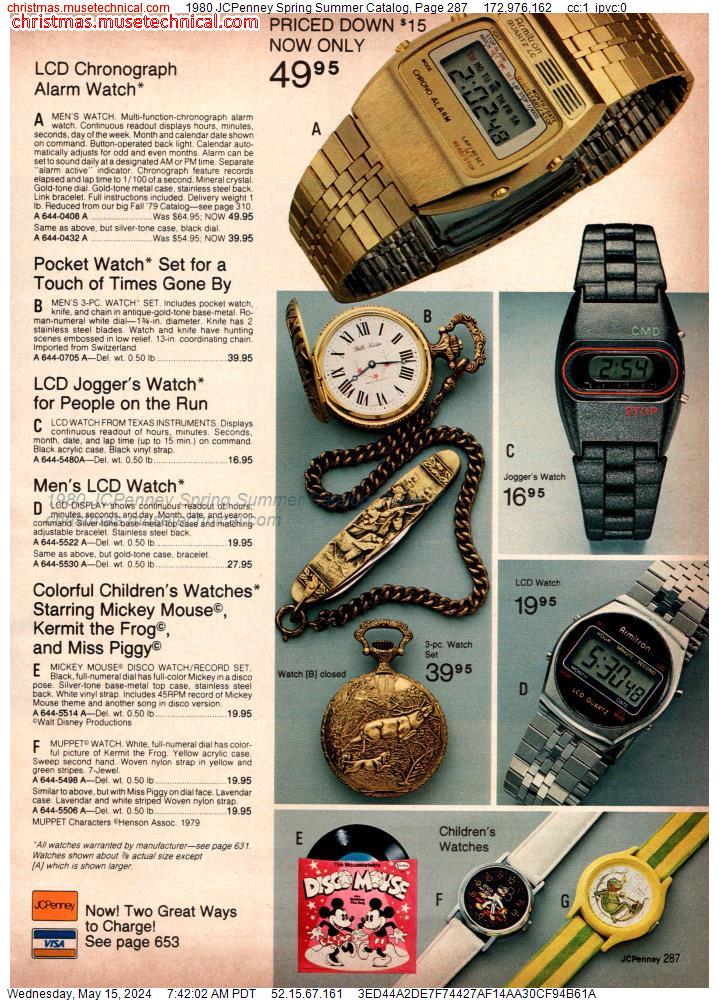 1980 JCPenney Spring Summer Catalog, Page 287