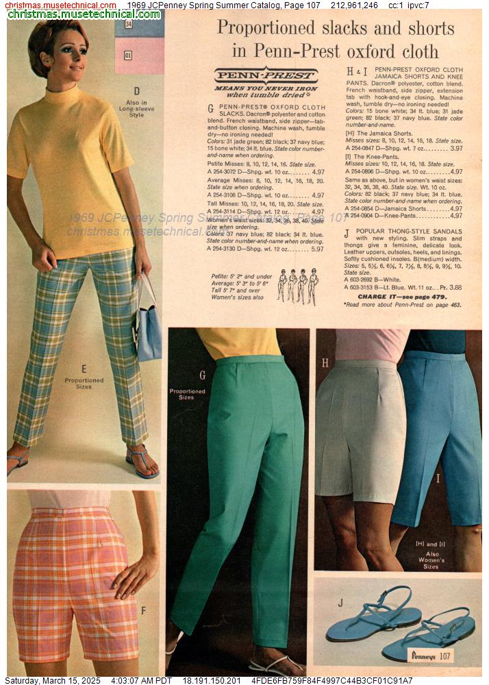 1969 JCPenney Spring Summer Catalog, Page 107