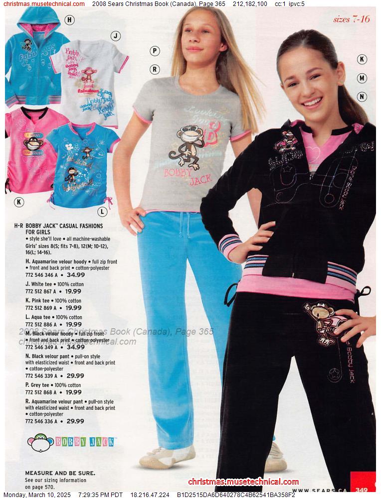 2008 Sears Christmas Book (Canada), Page 365