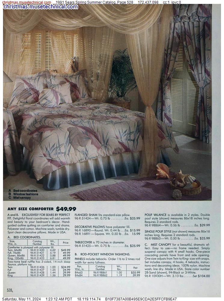 1991 Sears Spring Summer Catalog, Page 528