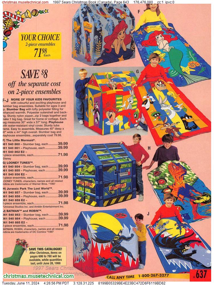 1997 Sears Christmas Book (Canada), Page 643