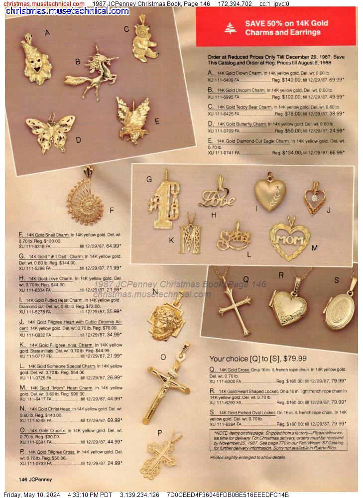 1987 JCPenney Christmas Book, Page 146