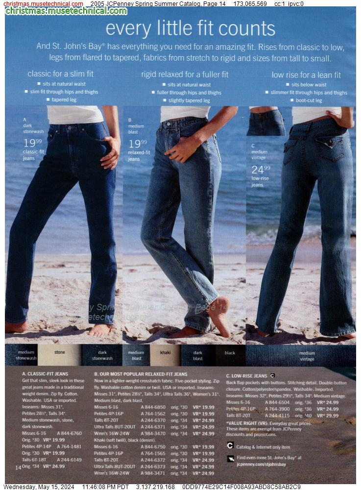 2005 JCPenney Spring Summer Catalog, Page 14
