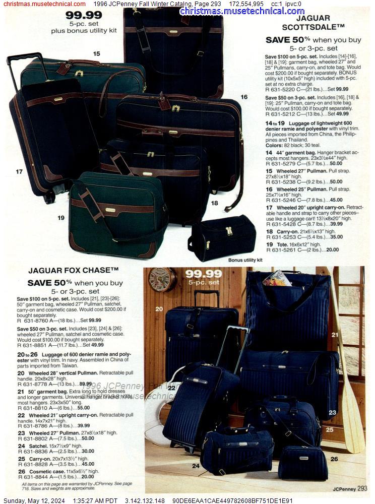 1996 JCPenney Fall Winter Catalog, Page 293