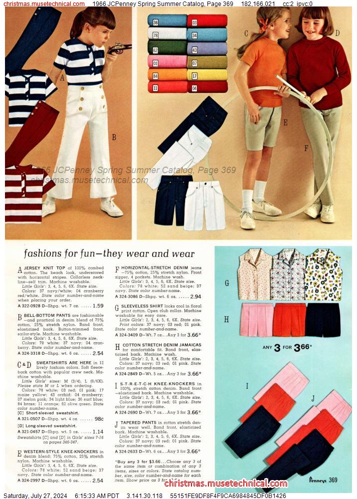 1966 JCPenney Spring Summer Catalog, Page 369