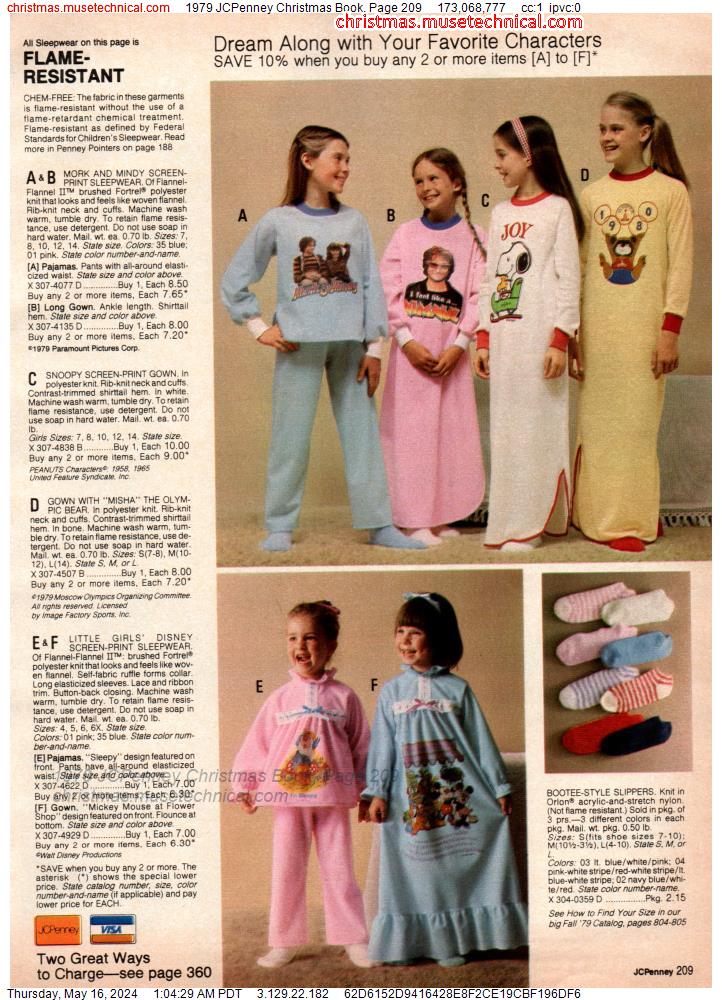 1979 JCPenney Christmas Book, Page 209