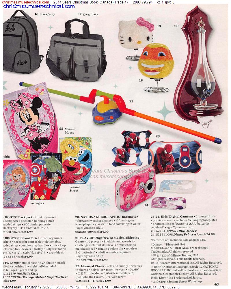 2014 Sears Christmas Book (Canada), Page 47