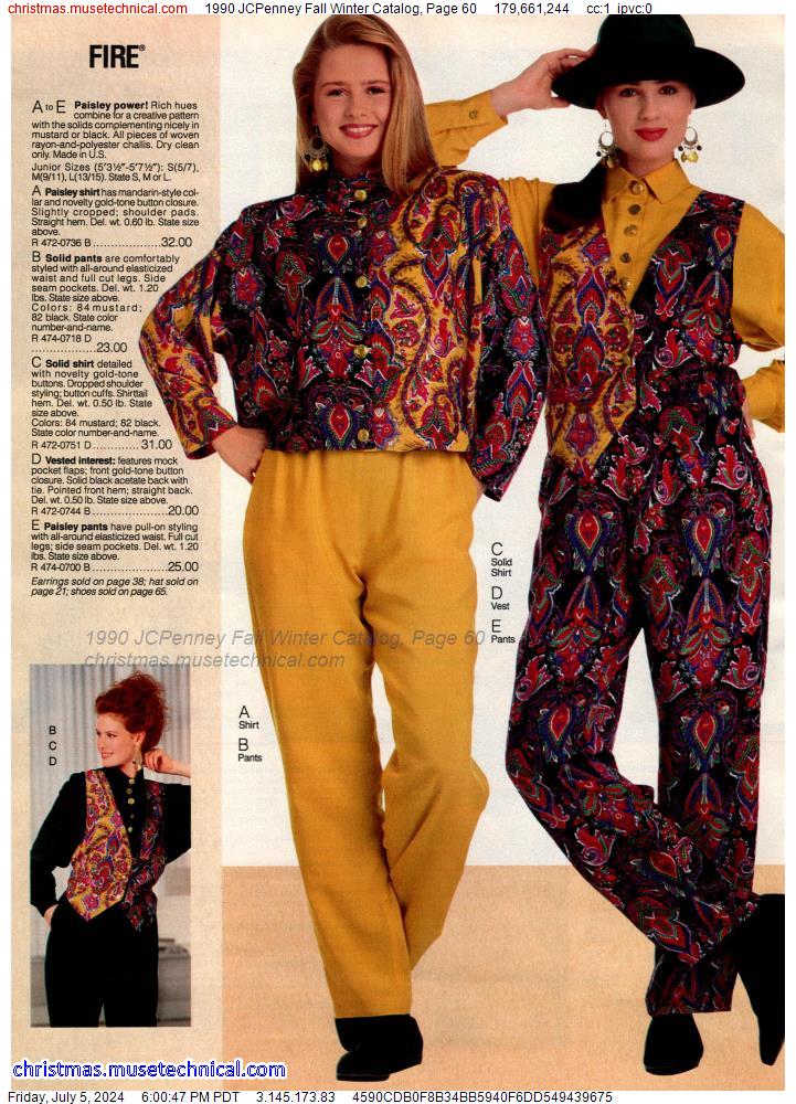 1990 JCPenney Fall Winter Catalog, Page 60
