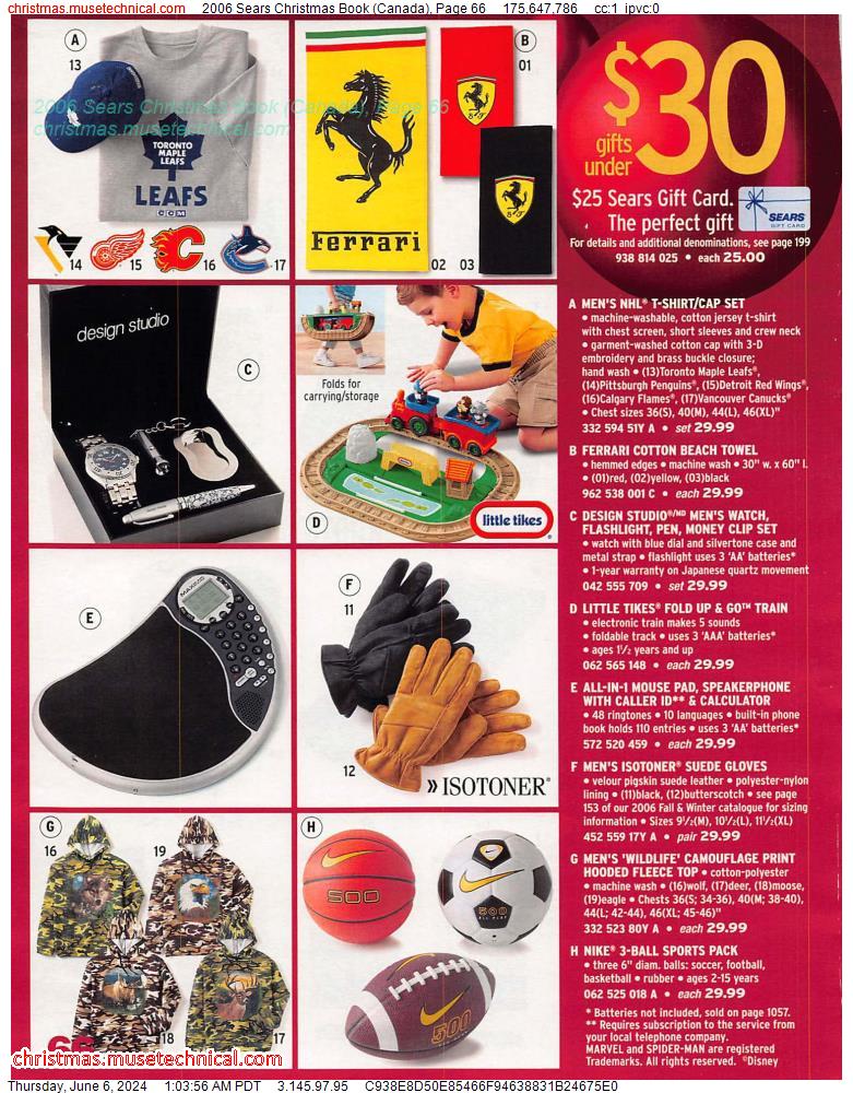 2006 Sears Christmas Book (Canada), Page 66