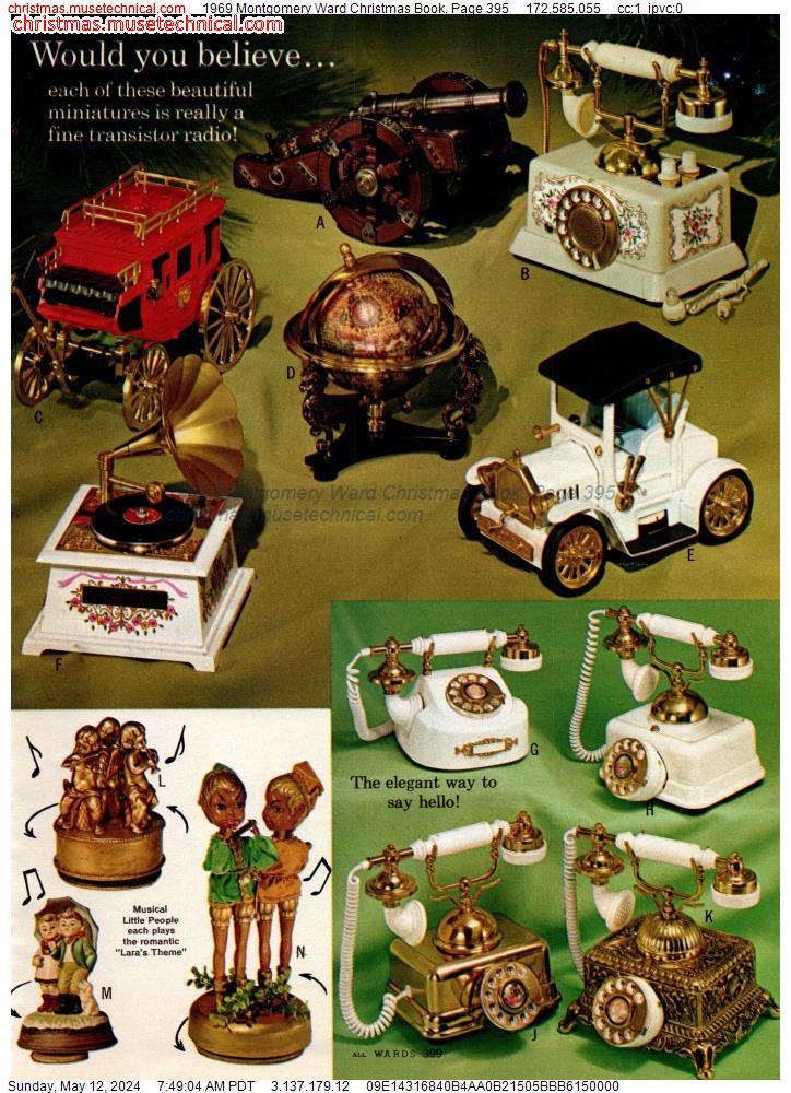 1969 Montgomery Ward Christmas Book, Page 395