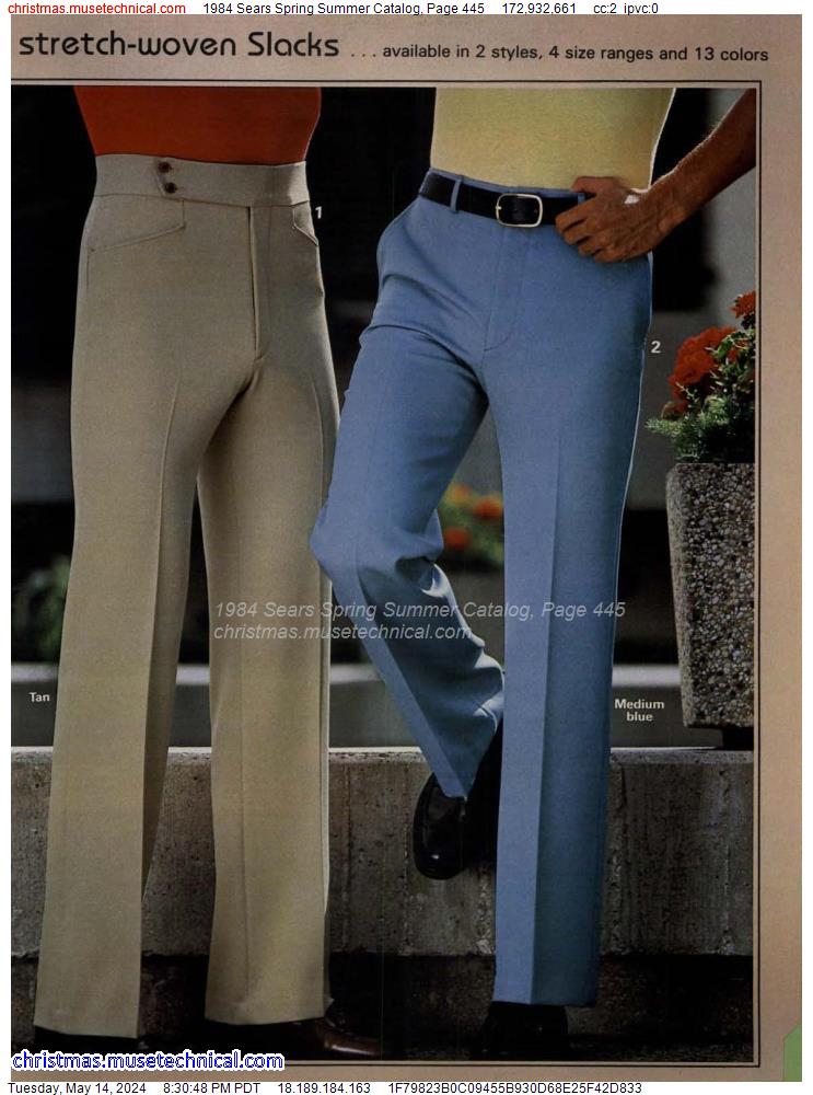 1984 Sears Spring Summer Catalog, Page 445
