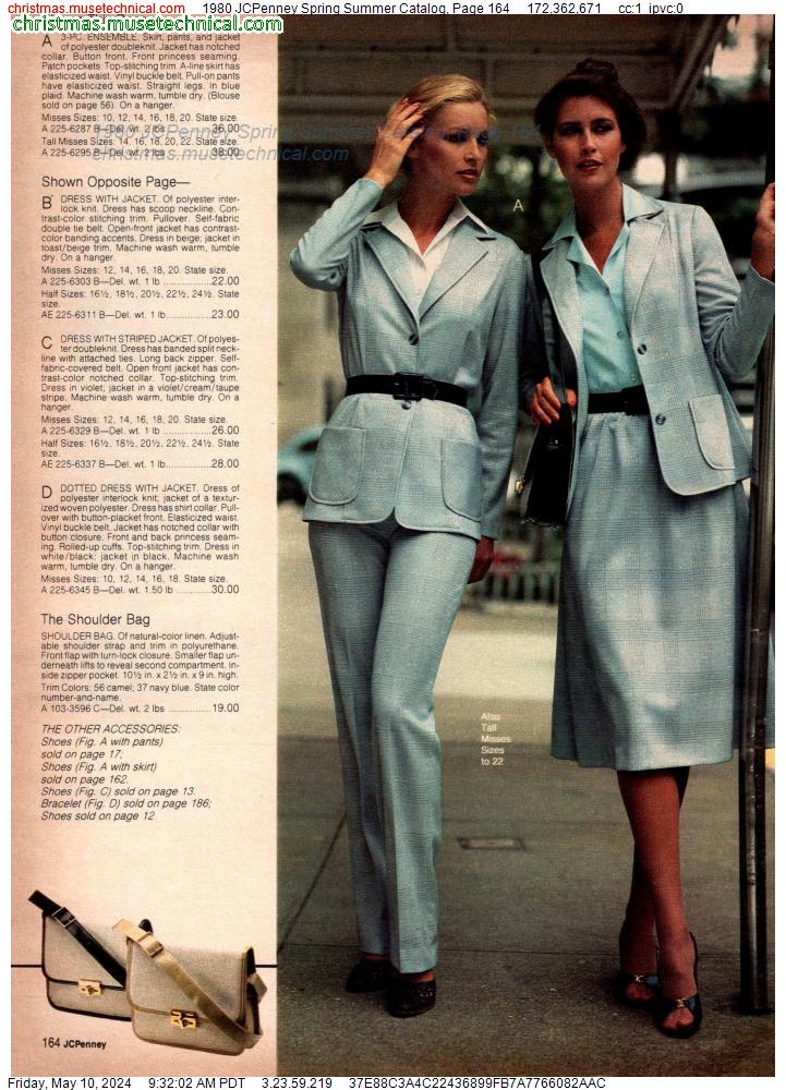 1980 JCPenney Spring Summer Catalog, Page 164