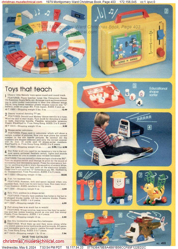 1979 Montgomery Ward Christmas Book, Page 403