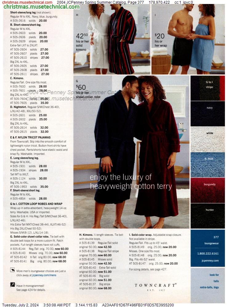 2004 JCPenney Spring Summer Catalog, Page 377