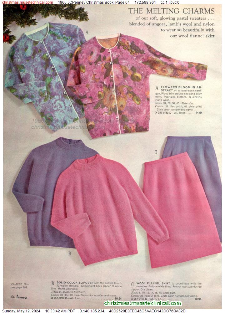 1966 JCPenney Christmas Book, Page 64