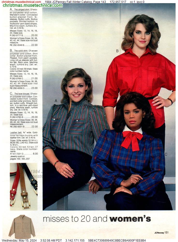 1984 JCPenney Fall Winter Catalog, Page 143